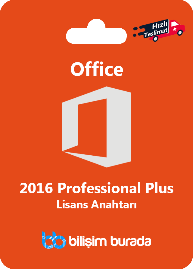 Office 2016 Pro Plus  Orijinal Lisans Online Aktivasyon